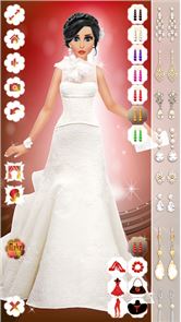 Wedding Makeup,Dress,Hairstyle image