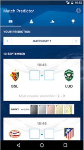 UCL Predictor image