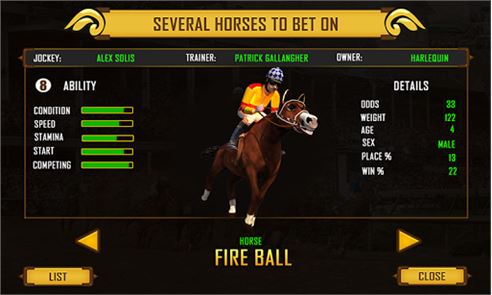 imagen Campeón carreras de caballos virtuales