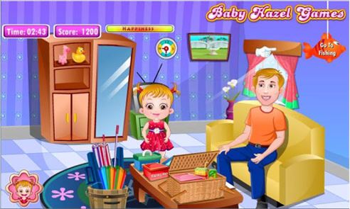 Baby Hazel Fishing Time image