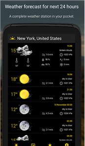 Weather US 16 days forecast image