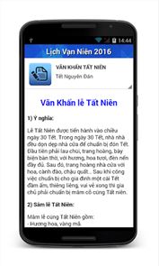 Lich Van Nien 2016 - Am Duong image