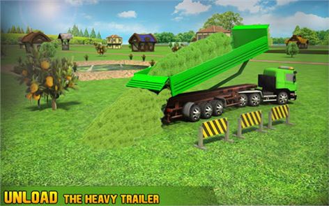 Camión agrícola 3D: imagen ensilado