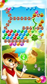 Witch Cat Pop Bubble Shooter image