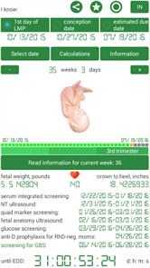 Pregnancy Calculator+Calendar image