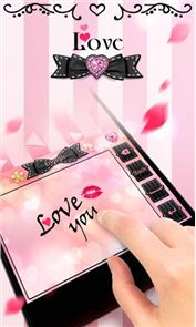Amor GO Keyboard Tema & imagem Emoji