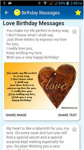 Tarjetas de cumpleaños & imagen mensajes