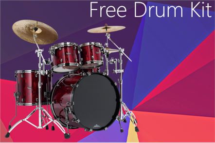 Professional Drum Kit Real HD image