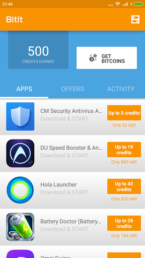 Bitit: Earn BitCoins for Free image