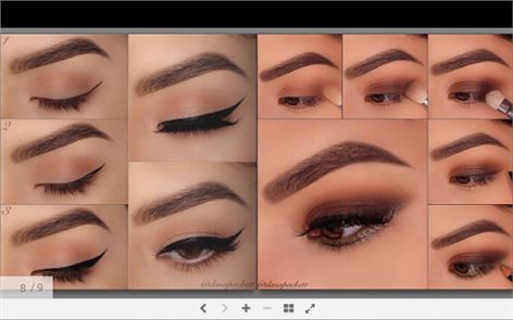 imagen tutorial de maquillaje de ojos