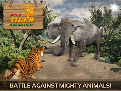 imagen Tigre salvaje aventura en 3D Sim