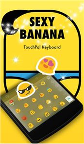 imagen Tema TouchPal atractiva del plátano