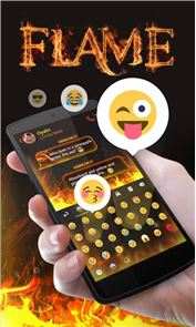 Flame GO Keyboard Theme Emoji image