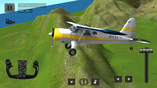 Simulador de vuelo : imagen Plano Piloto