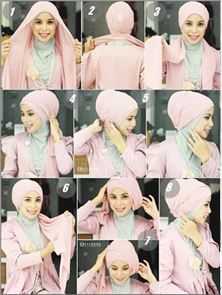 Hijab Styles Step By Step image