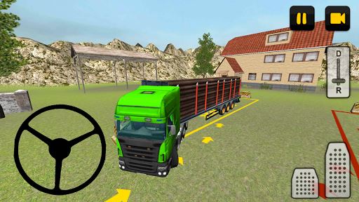 Truck Log imagem driver 3D