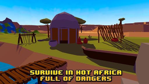 Africano Survival Simulator imagem 3D