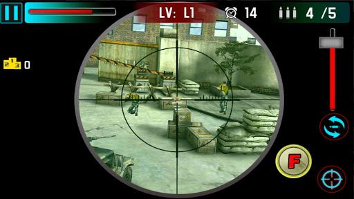 Sniper Tiro imagem Guerra 3D