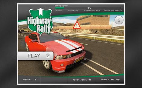 Rally estrada: de imagem rápido Car Racing