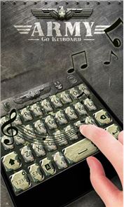 Army GO Keyboard Theme & Emoji image