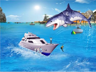 Angry Shark 3D Simulator Game image