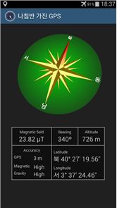 Compass imagem GPS com
