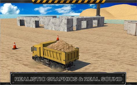 Transport Truck: River Sand image