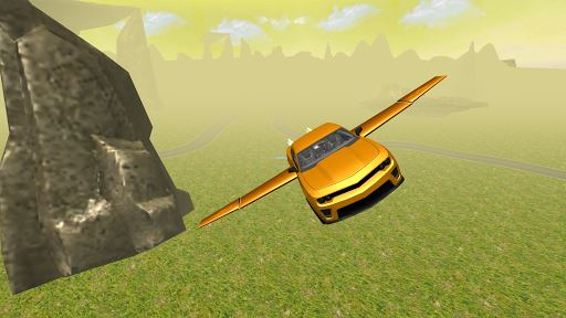 Simulador 3D imagen Coche del músculo volar