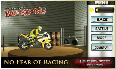 Highway Speed Motorbike Racing image