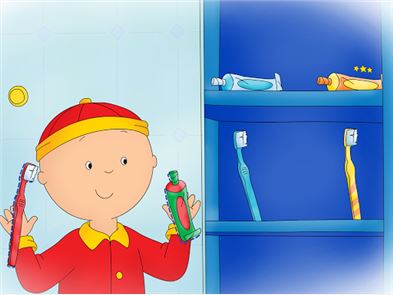 Goodnight Caillou image