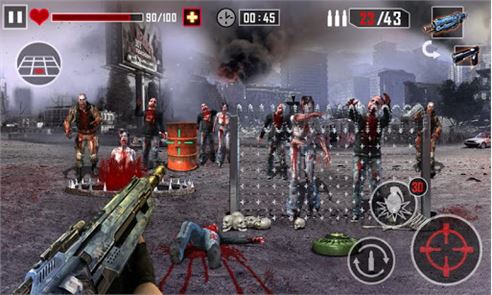 la imagen del asesino del zombi
