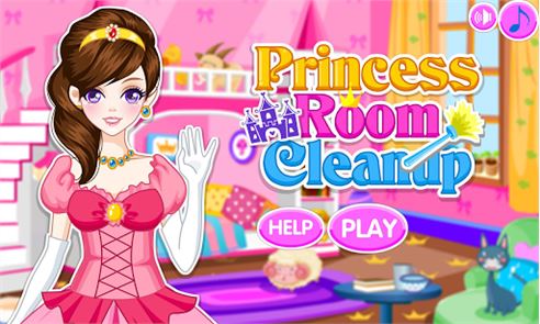 limpieza de imágenes sala de princesa