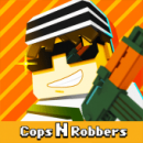Cops N Robbers – 3D Pixel Craft Gun Jogos de tiro