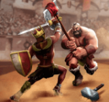 Gladiador Héroes Clash: Juego de lucha y estrategia