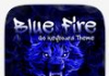 Blue Fire GO Keyboard Tema