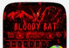 Sangrenta Bat GO Keyboard Tema