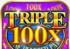Triplo Máquina Pay Slot de 100x
