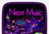 Neon Music GO Keyboard Theme