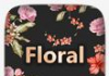 Floral GO Keyboard Tema Emoji