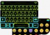 Neon Light Emoji Kika Keyboard