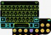 Teclado Emoji la luz de neón Kika