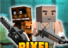Pixel Z Artilheiro 3D – Batalha Survival Fps