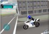 Conductor de la motocicleta rápida 3D
