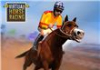 Virtual cavalo campeão de corridas