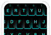 Azul de neón Keyboard Theme