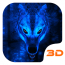Ice Wolf 3D Theme for S7