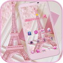 Pink Theme Torre Eiffel Amor