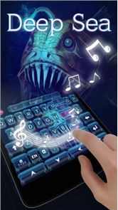 Deep Sea Emoji Keyboard Theme image