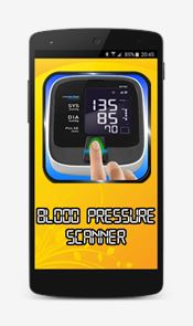 Dedo de la presión arterial imagen Comprobación