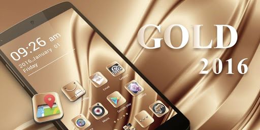 Oro 2016 imagen Tema GO Launcher